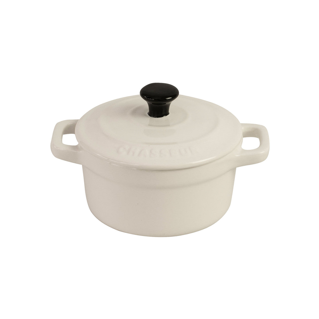 Chasseur La Cuisson 10cm Cocotte - Antique Cream