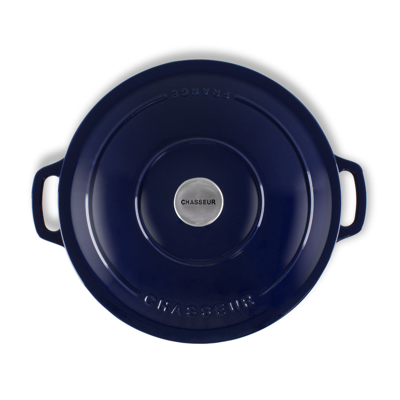 Chasseur Low Round Casserole 30cm/2.5L - French Blue