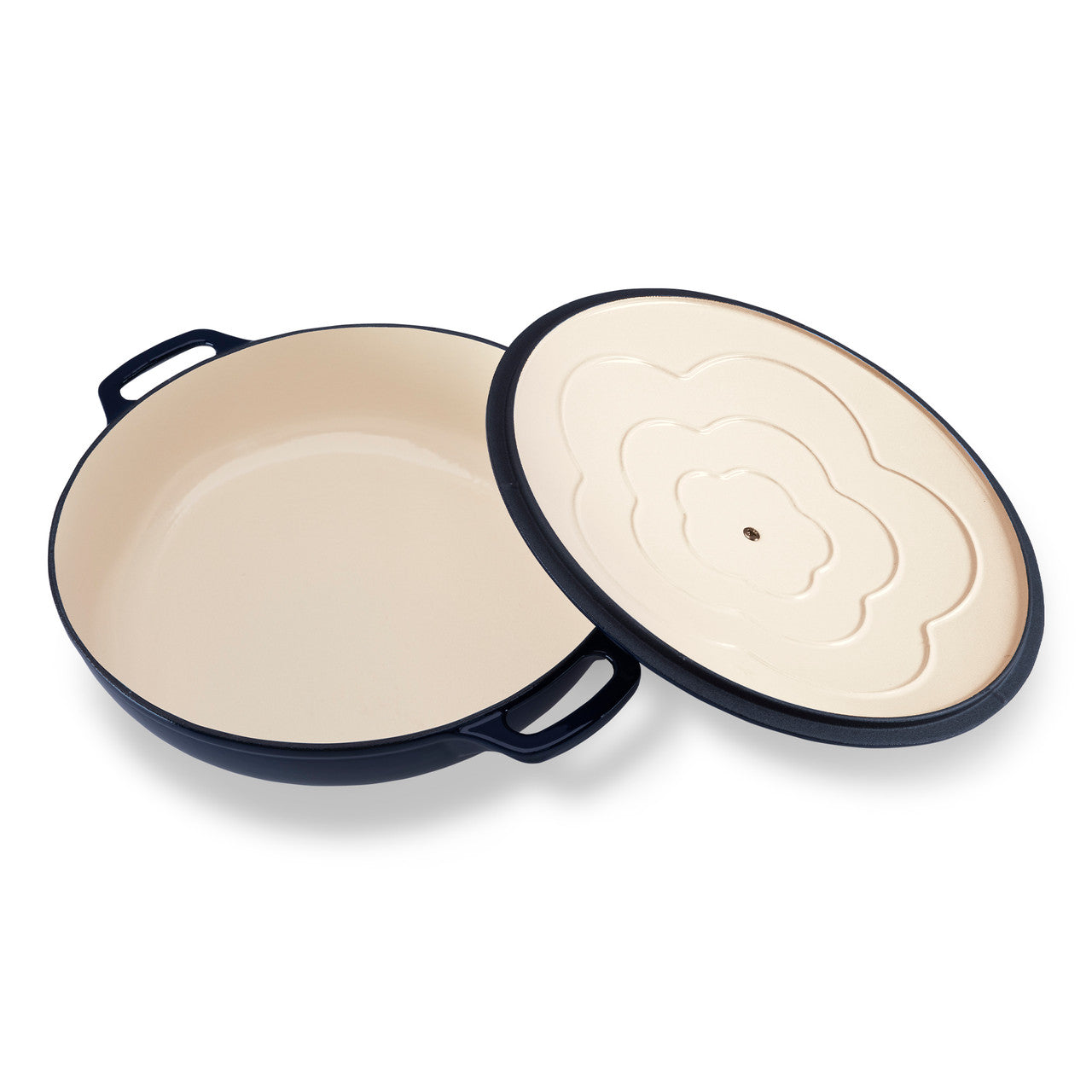 Chasseur Low Round Casserole 30cm/2.5L - French Blue