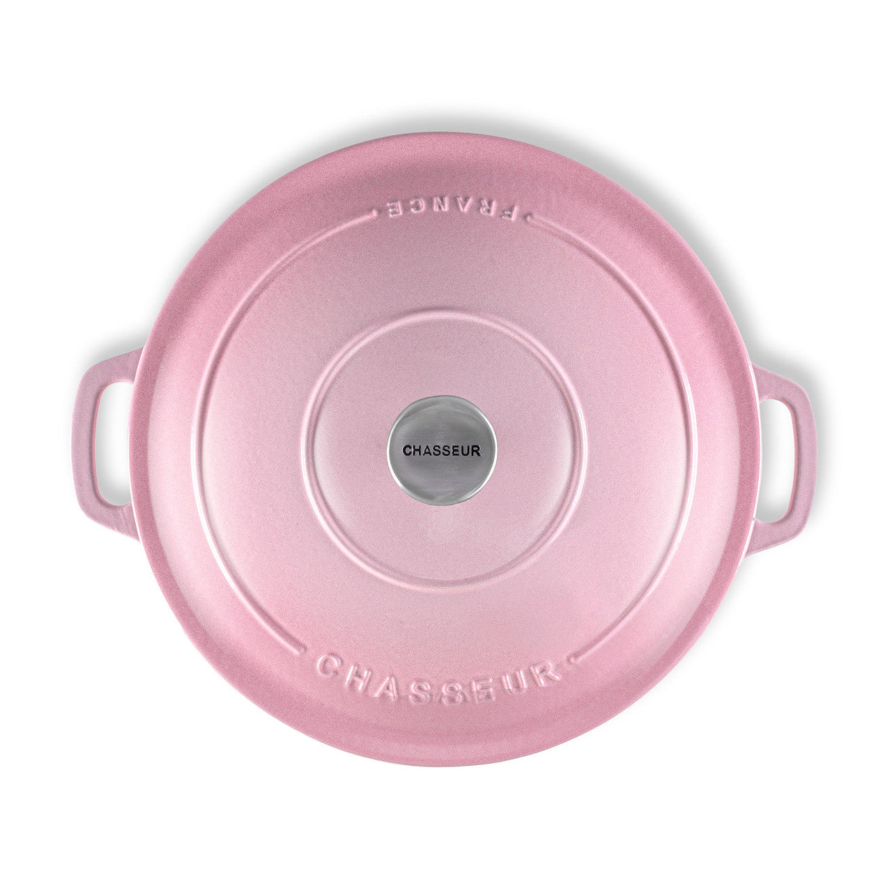 Chasseur Low Round Casserole 30cm/2.5L - Cherry Bloss - Cherry Blossom