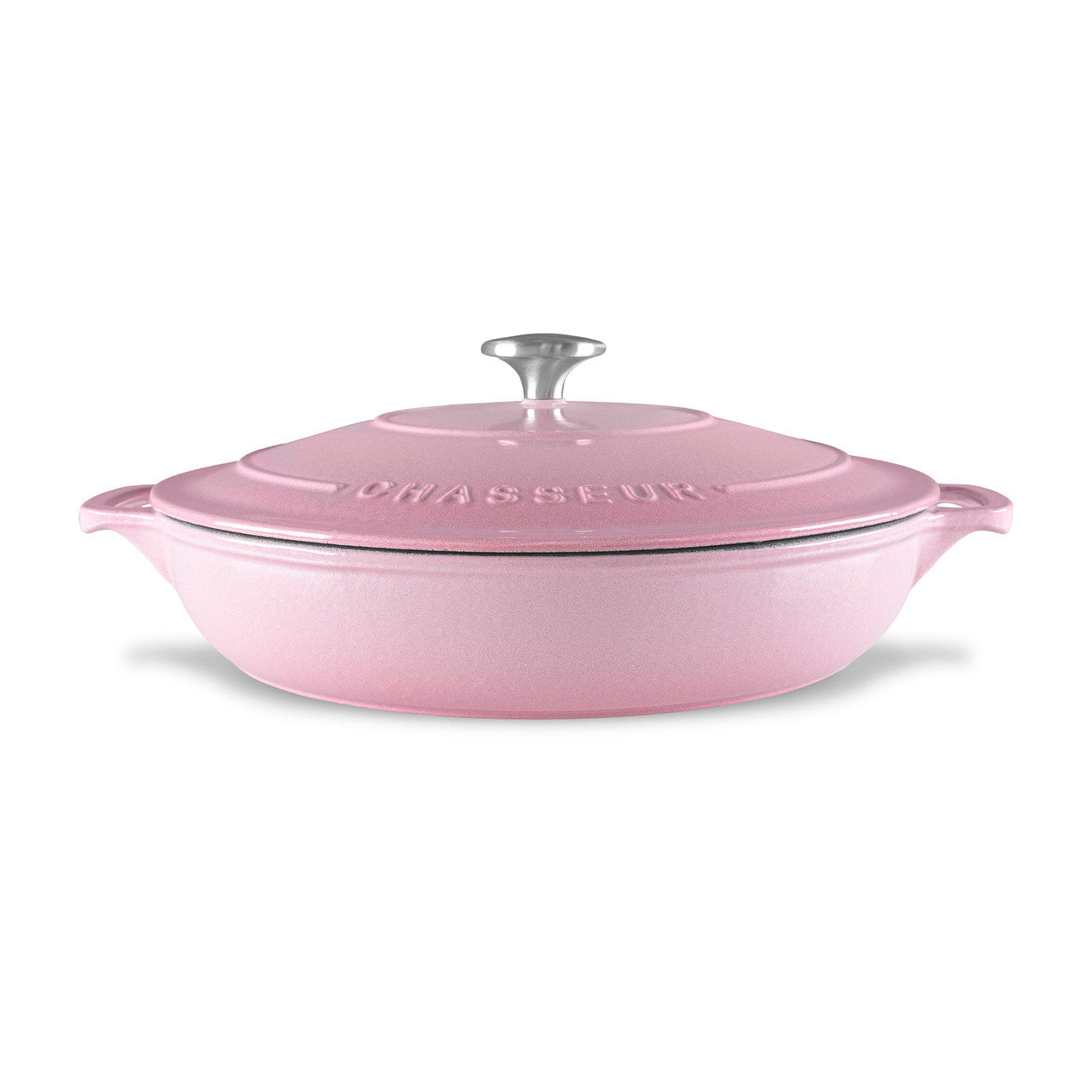 Chasseur Low Round Casserole 30cm/2.5L - Cherry Bloss - Cherry Blossom
