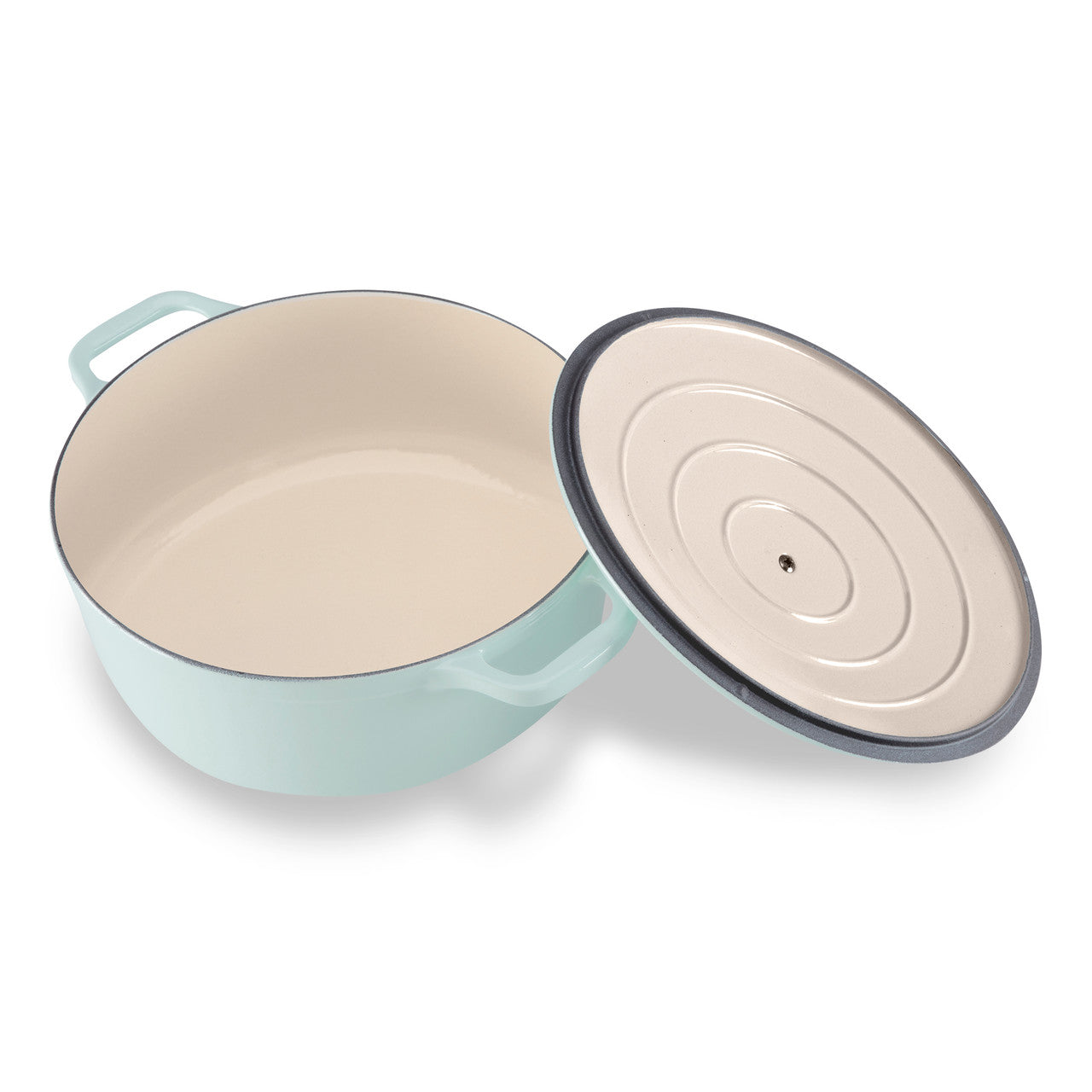 Chasseur Round French Oven - Duck Egg Blue