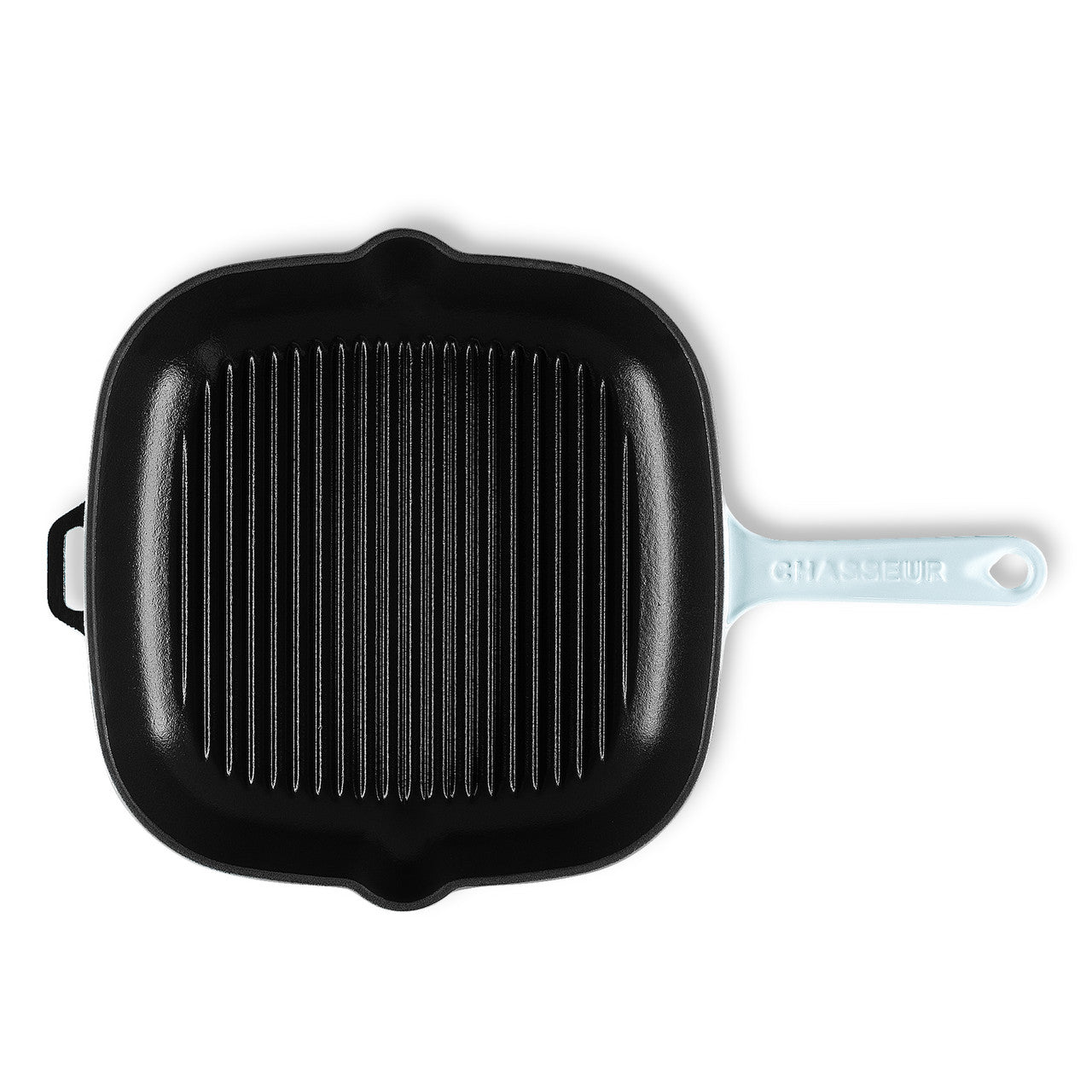 Chasseur Square Grill 25cm - Duck Egg Blue