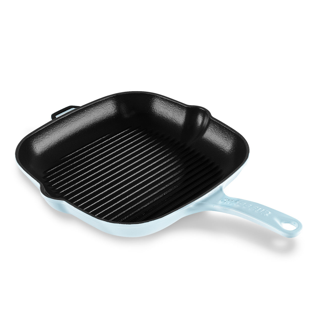 Chasseur Square Grill 25cm - Duck Egg Blue