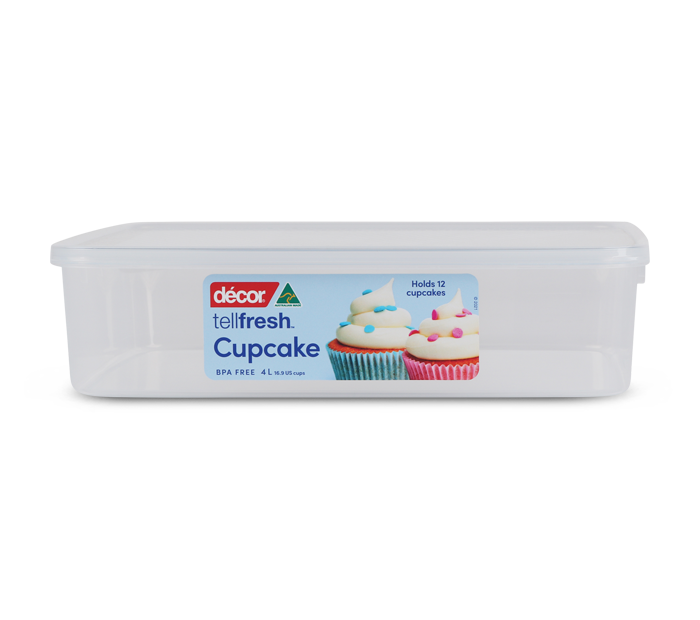 Decor Tellfresh Cupcake Container - 4L