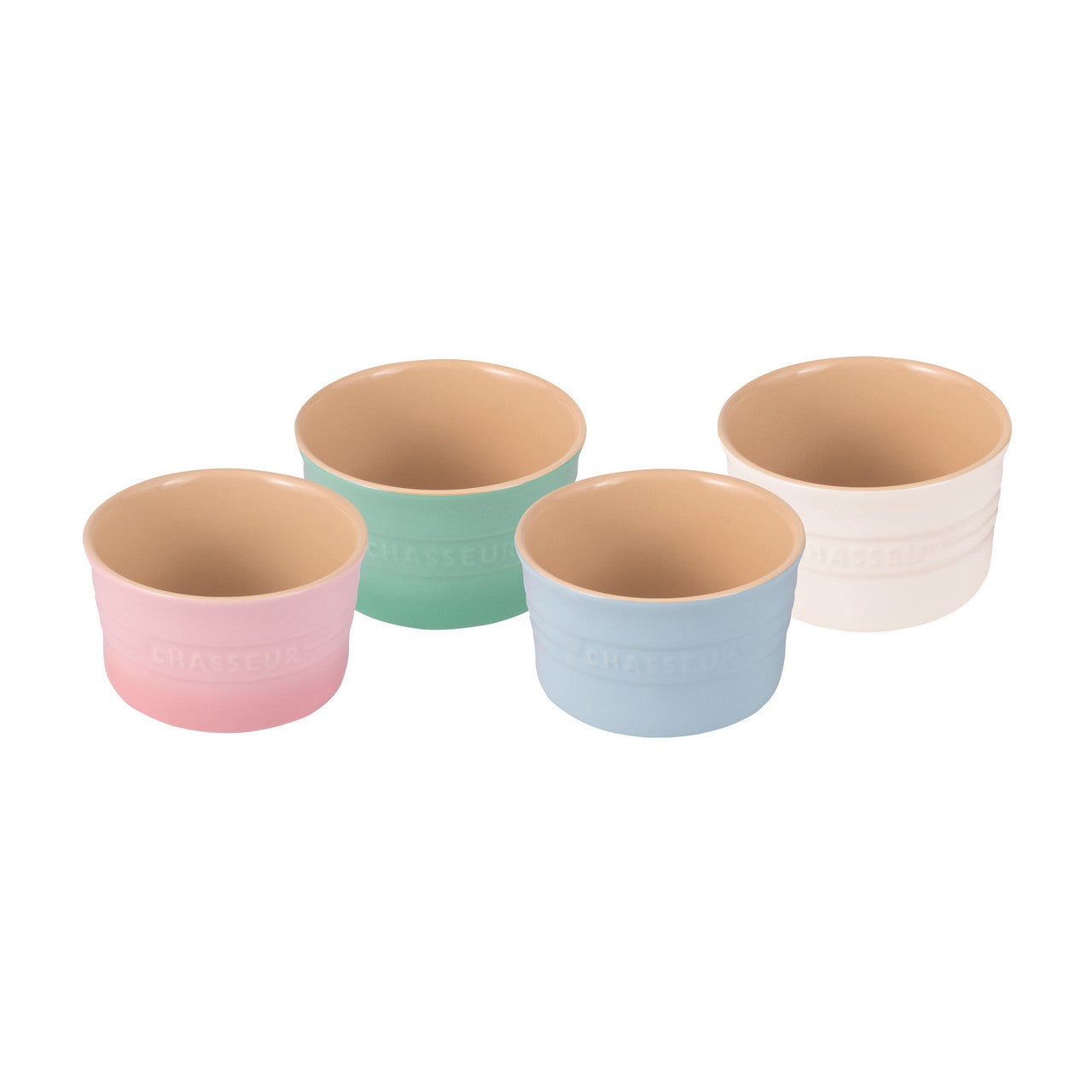 Chasseur Macaron Ramekin Set of 4 - Mix