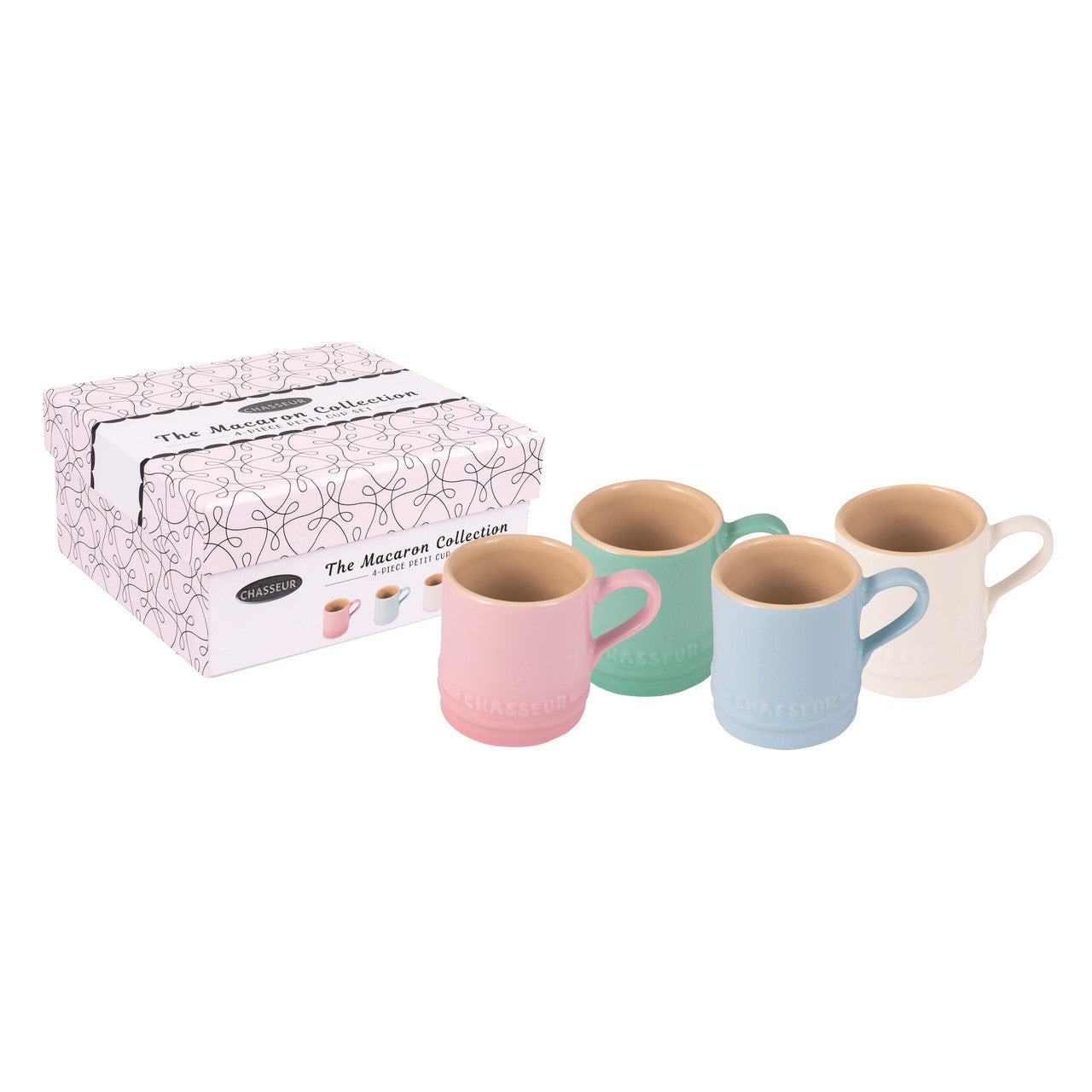 Chasseur Macaron Petit Cup Set of 4 - Mix