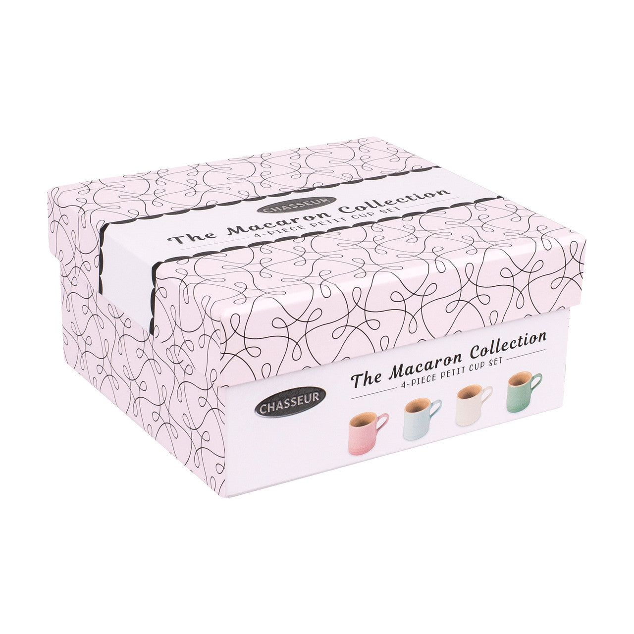 Chasseur Macaron Petit Cup Set of 4 - Mix