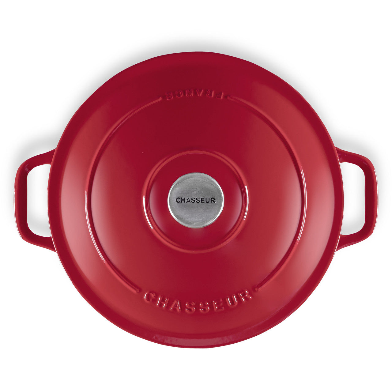 Chasseur Round French Oven - Red