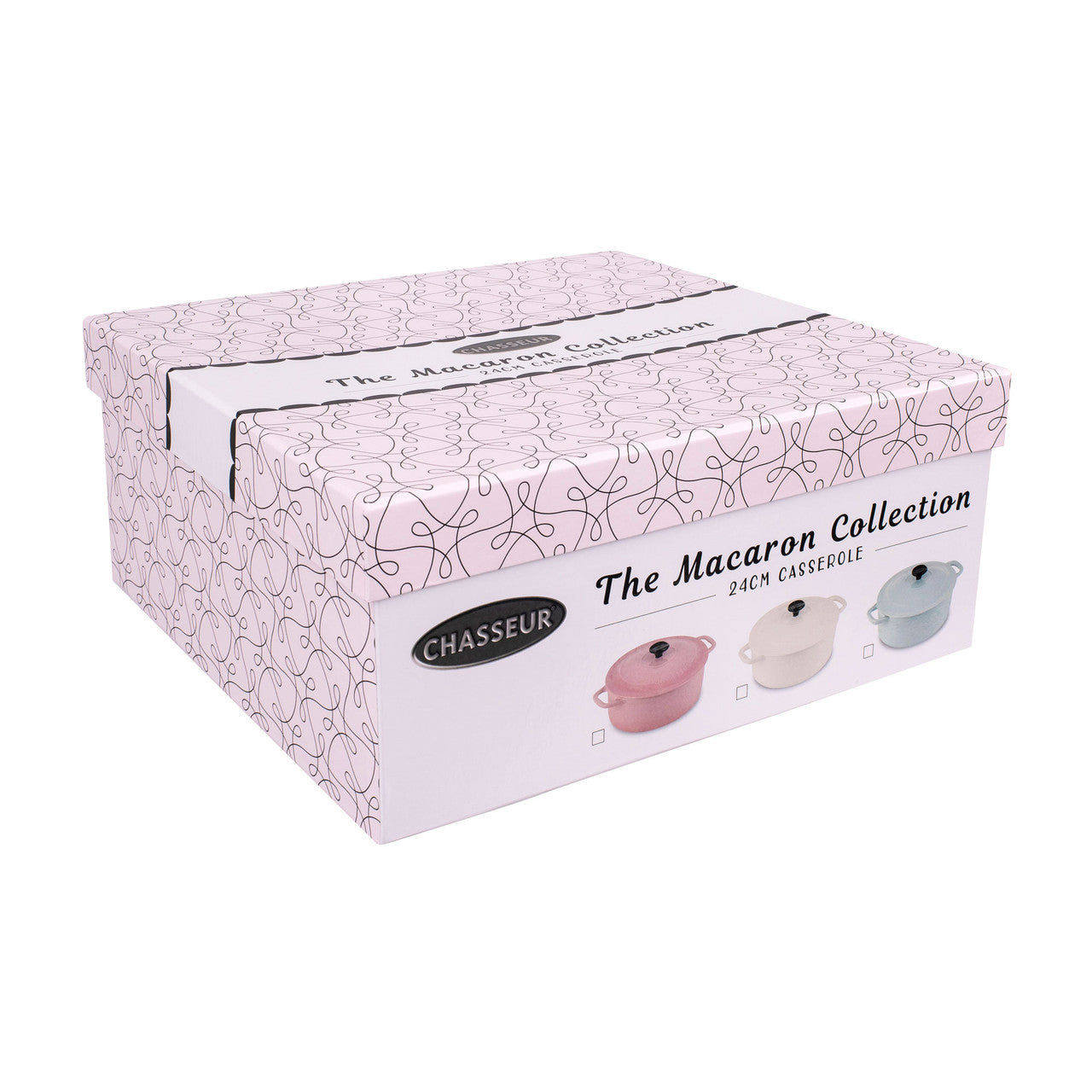 Chasseur Macaron 24cm Casserole - Duck Egg Blue