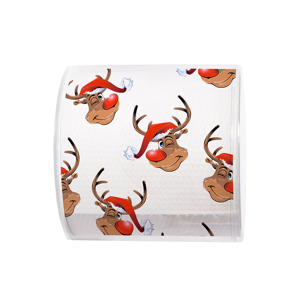 Paper+Design Christmas Toilet Paper - Rudolph