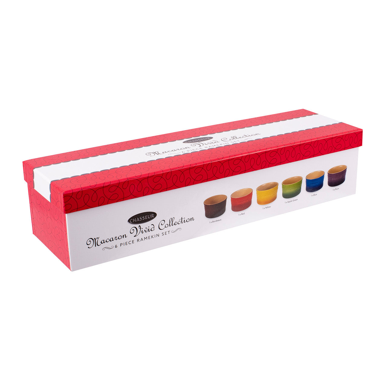 Chasseur Macaron Ramekin Set of 6 - Vivid