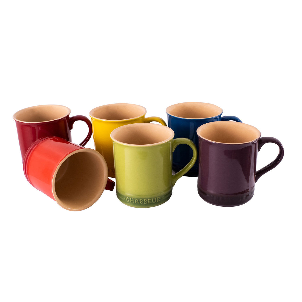 Chasseur Macaron Mug Set of 6 - Vivid