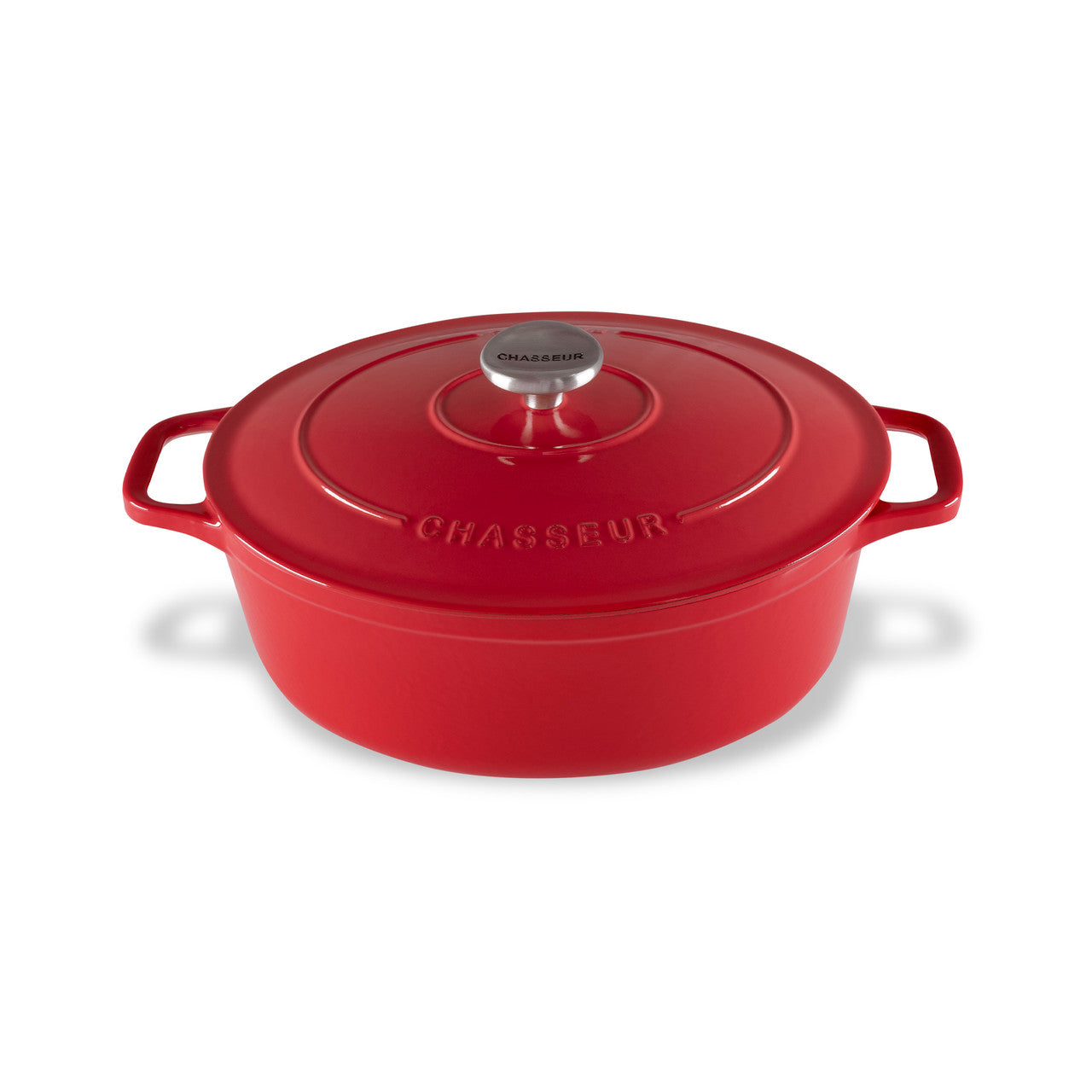 Chasseur Oval French Oven 27cm/3.6L - Red