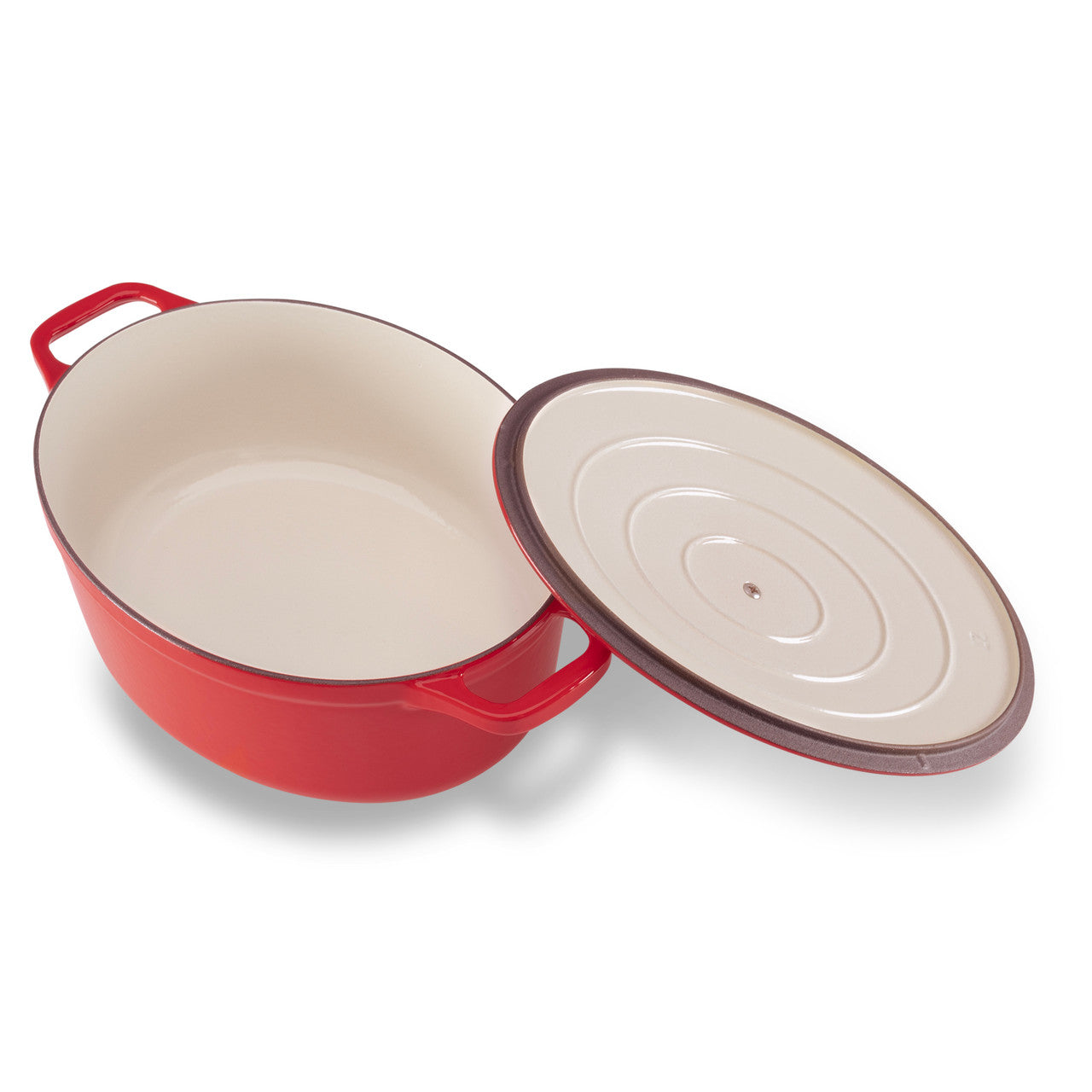 Chasseur Oval French Oven 27cm/3.6L - Red