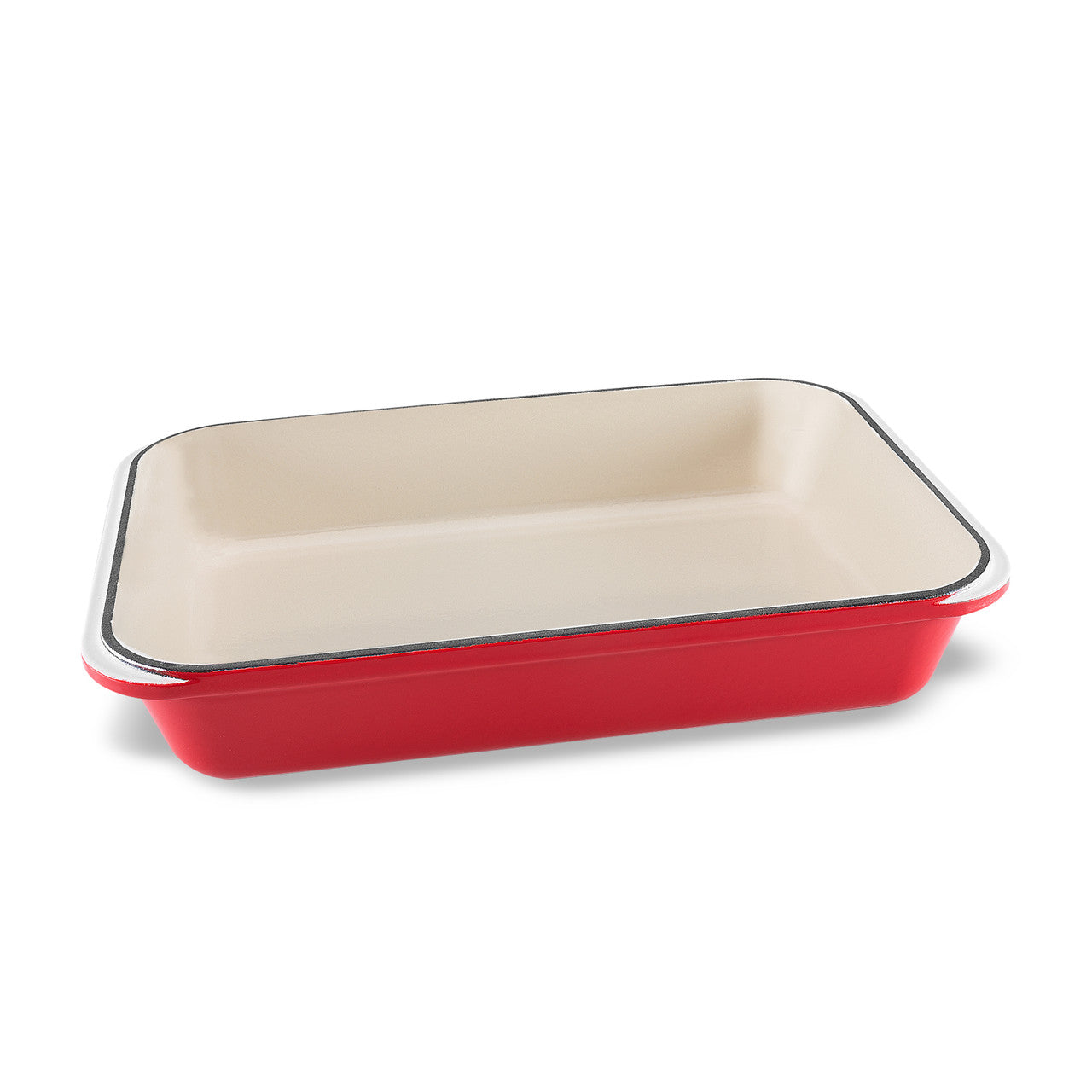 Chasseur Rectangular Roasting Pan 40 x 26cm - Federation Red