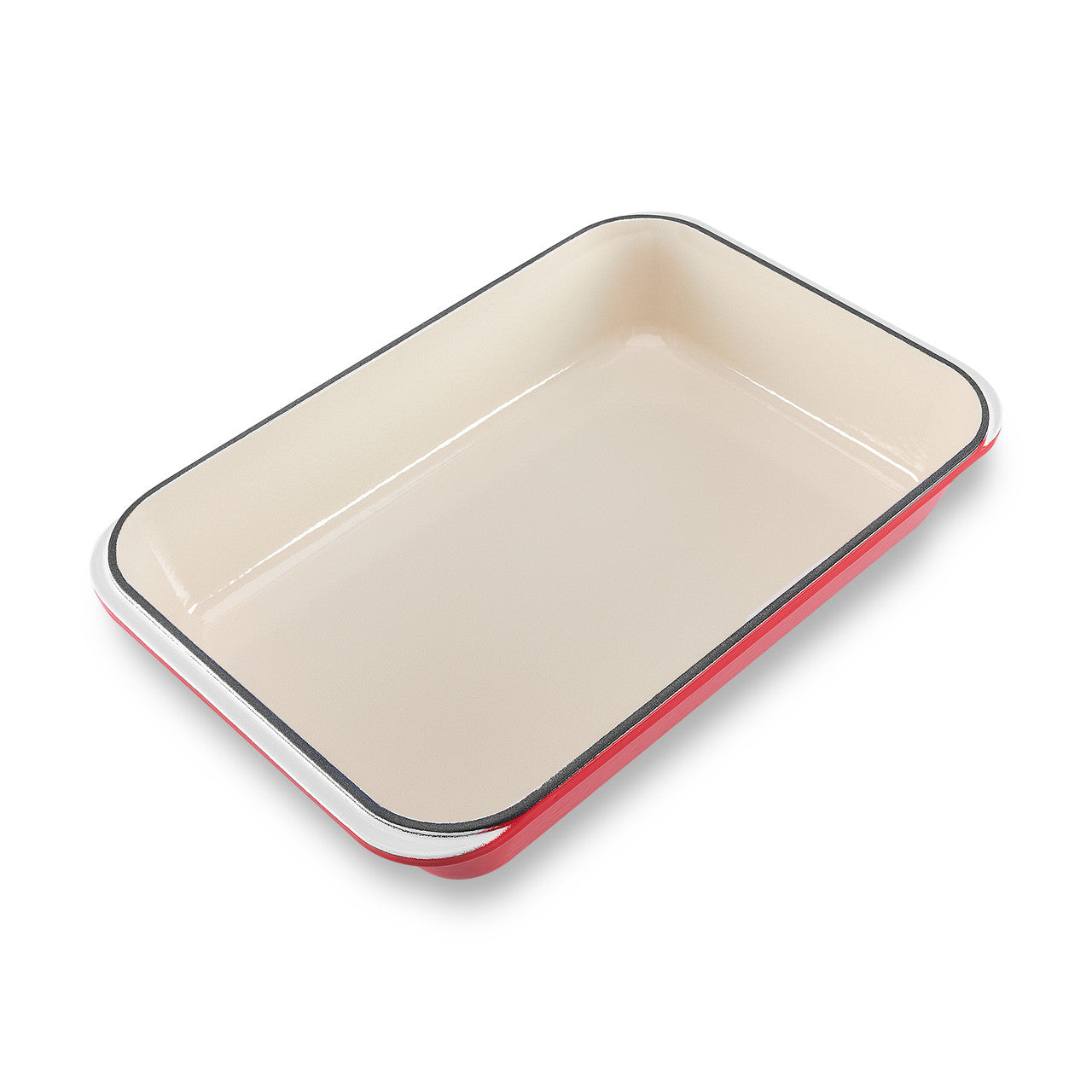 Chasseur Rectangular Roasting Pan 40 x 26cm - Federation Red