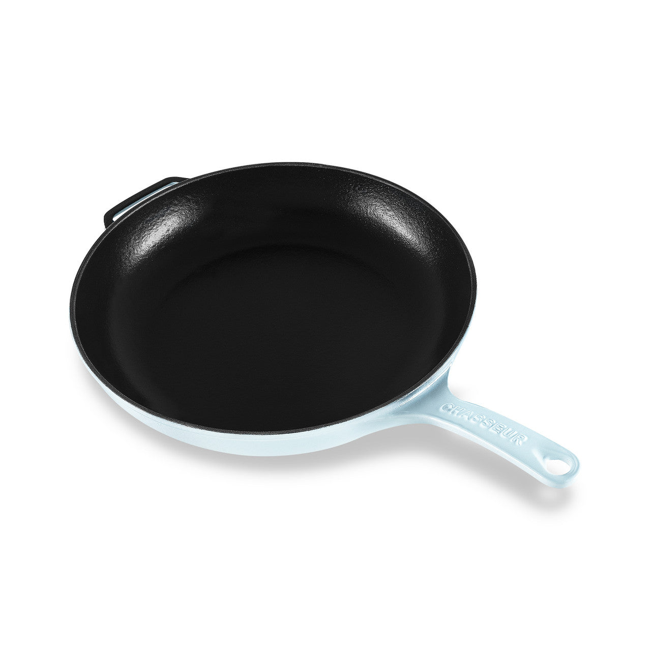 Chasseur Fry Pan 28cm with Cast Handle - Duck Egg Blue