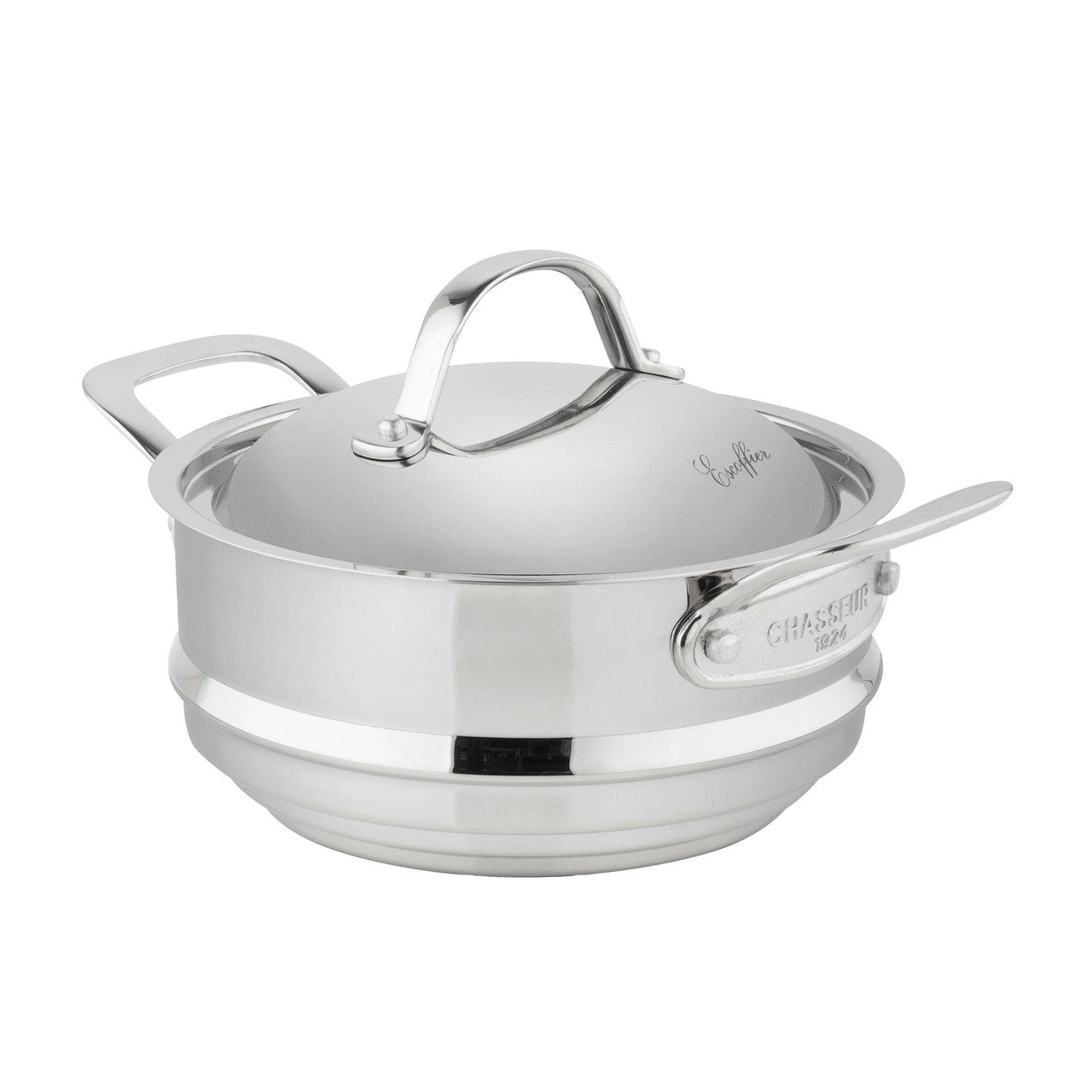 Chasseur Escoffier Tri-Ply 20cm Multi Steamer with Lid