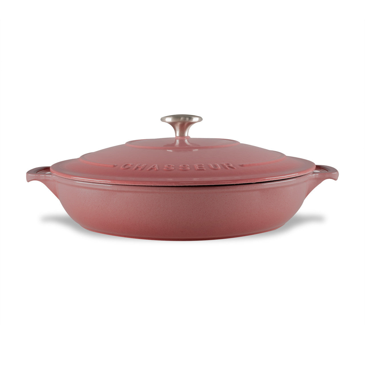 Chasseur Low Round Casserole 30cm/2.5L - Rosewood