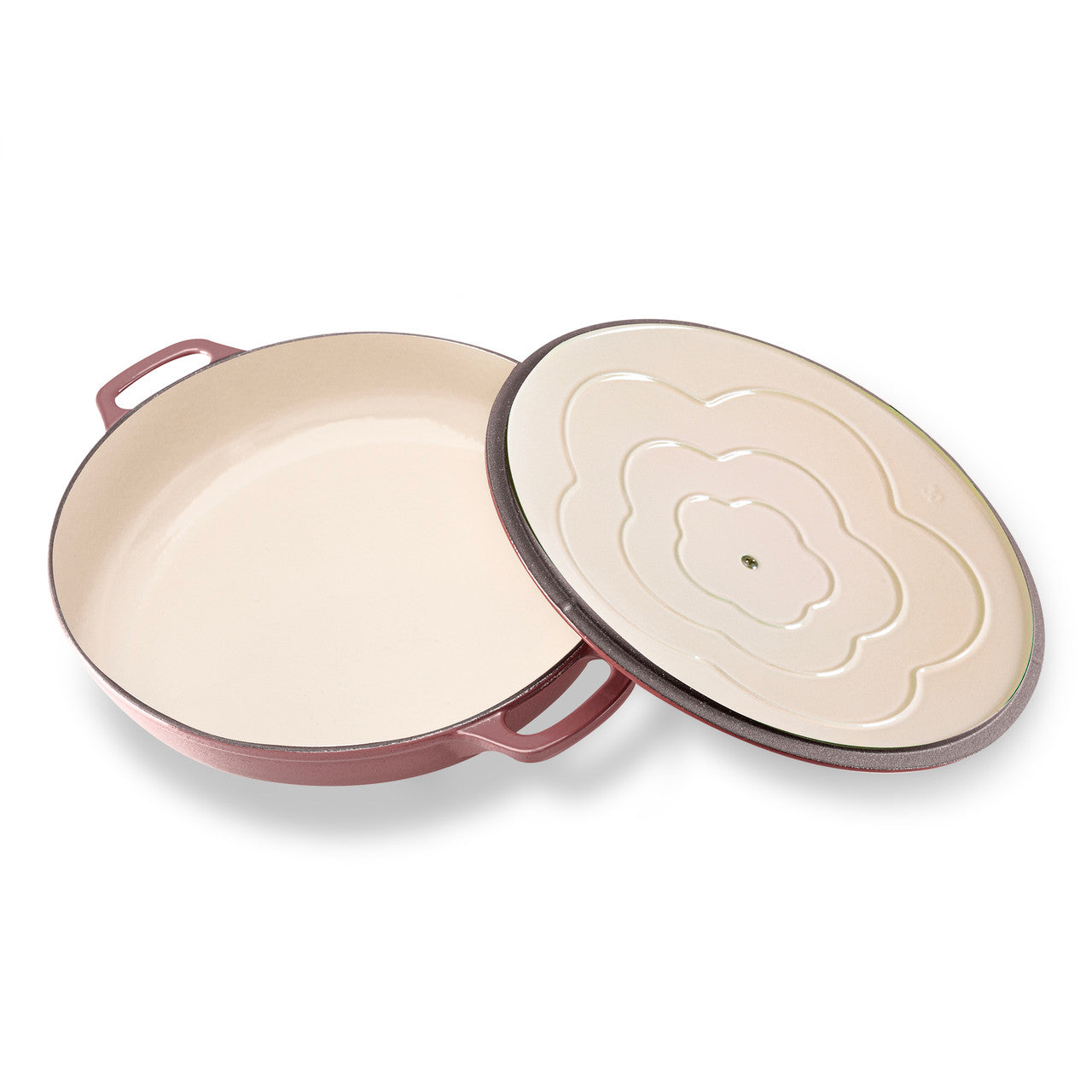 Chasseur Low Round Casserole 30cm/2.5L - Rosewood