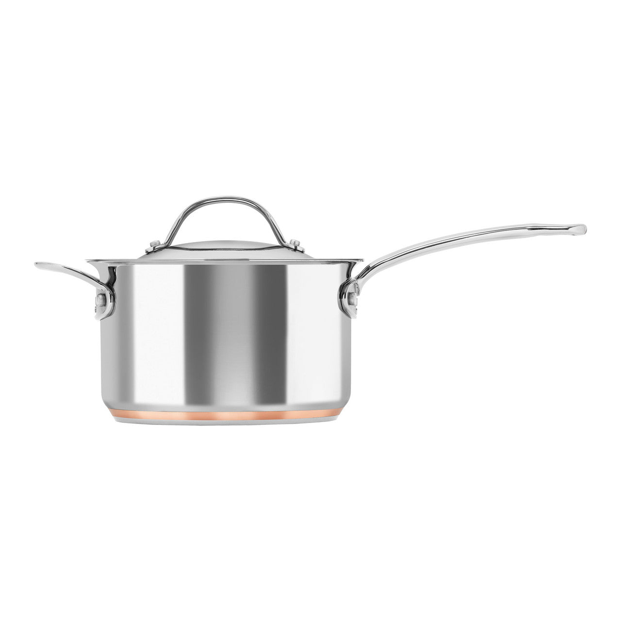 Chasseur Le Cuivre Saucepan with Helper Handle 20cm/3.4L