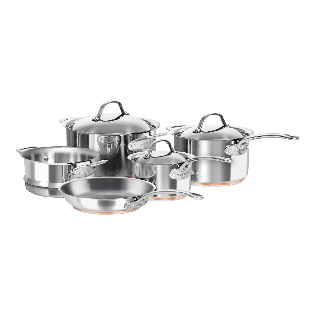 Chasseur Le Cuivre Cookware Set - 5 Piece