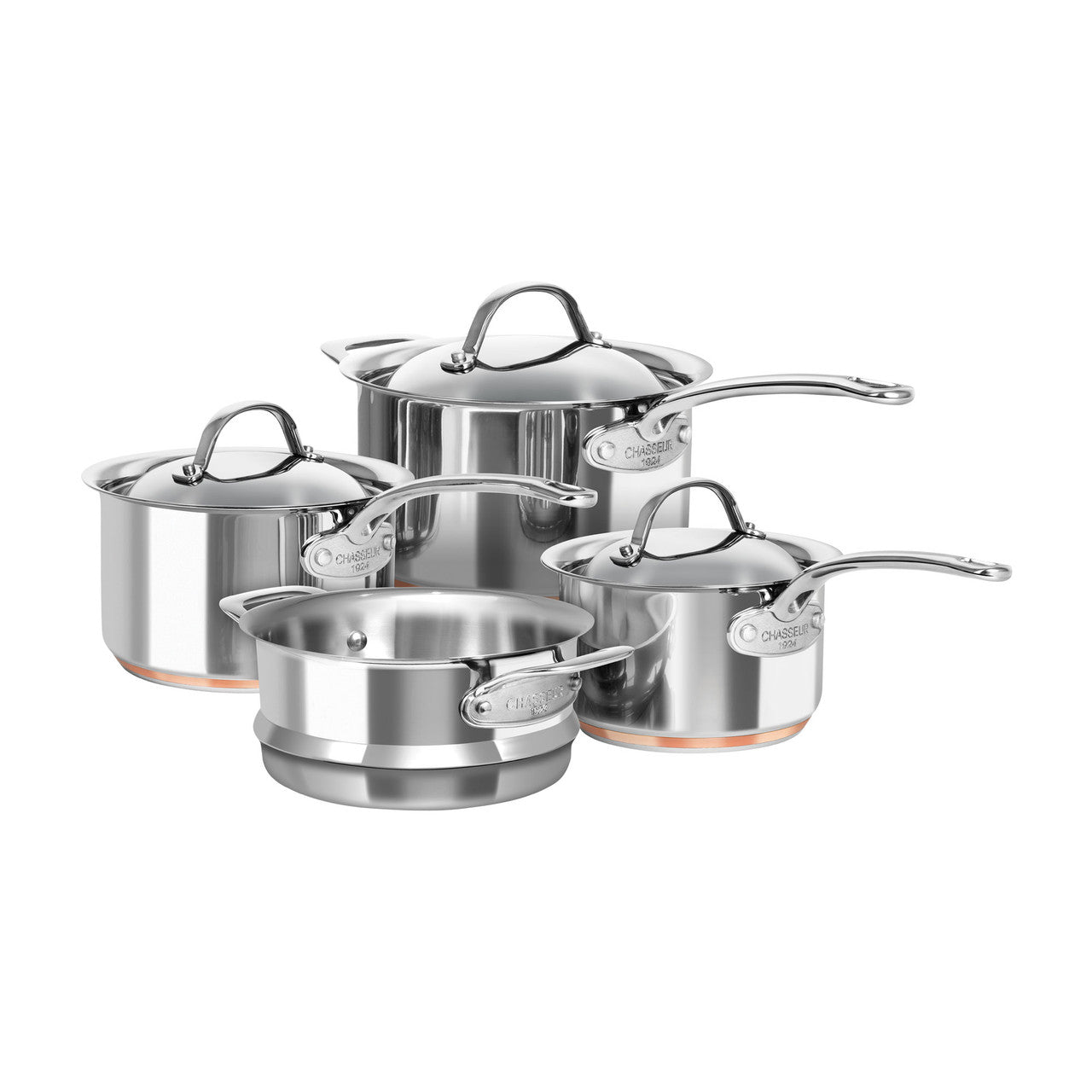 Chasseur Le Cuivre Cookware Set - 4 Piece