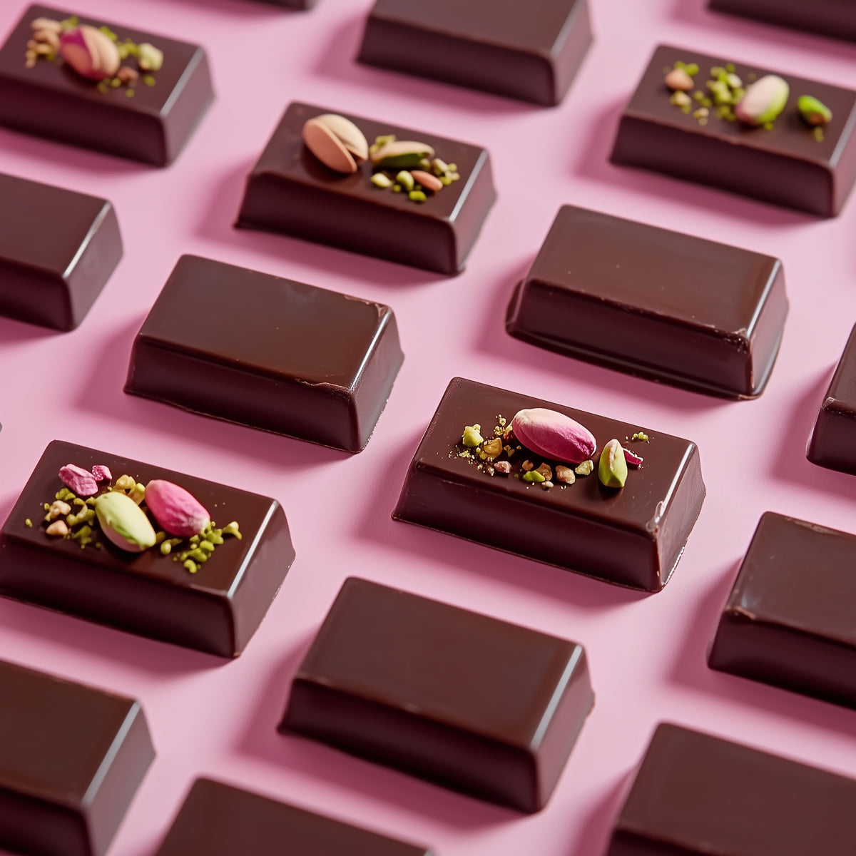 Sugar Crafty 5 Cavity Plain Mini Dubai or Filling Rectangular Mould