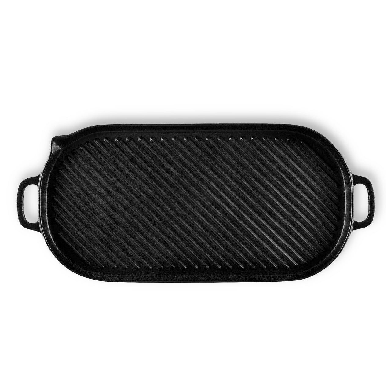 Chasseur Oval Stove Top Grill 52 x 23cm - Black Onyx