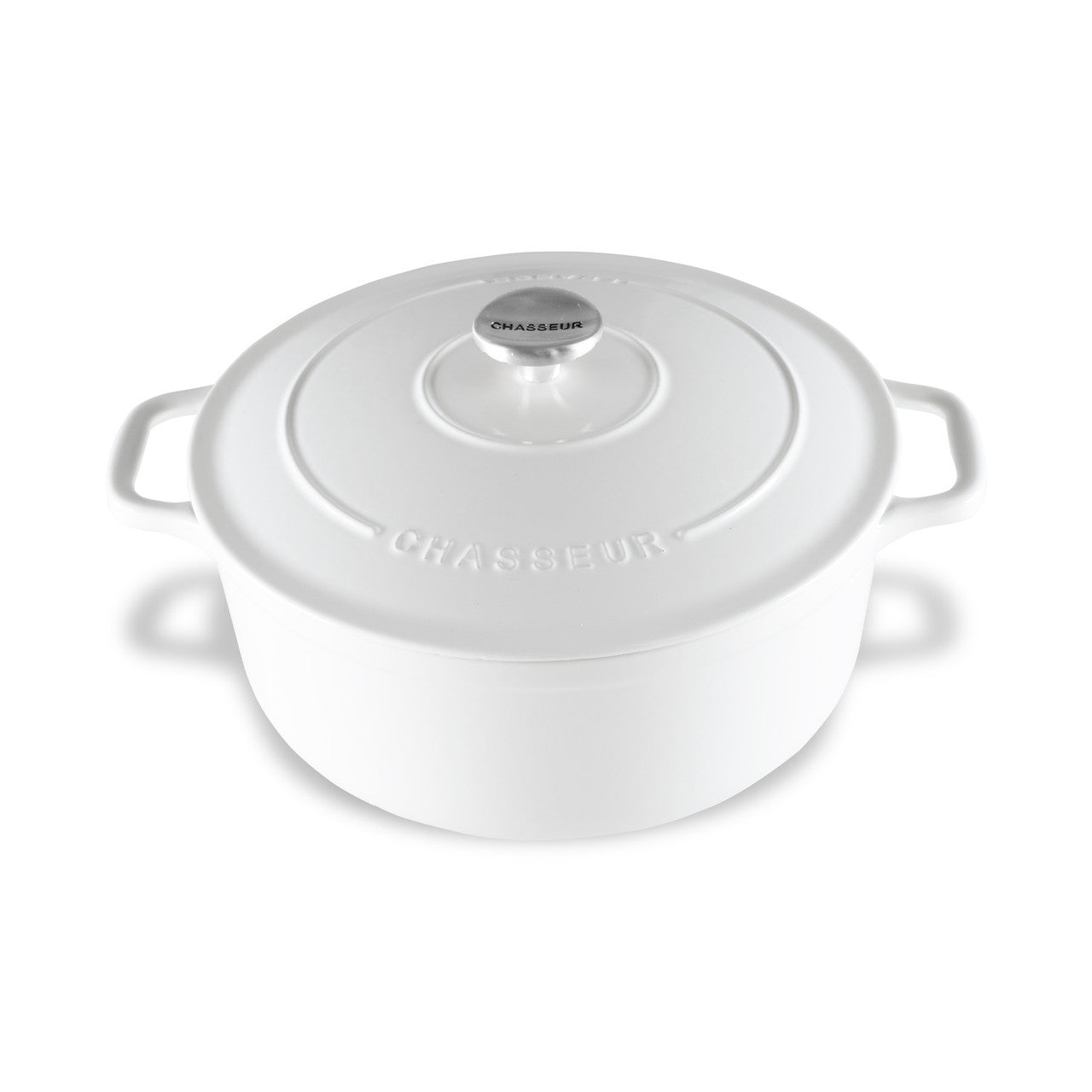 Chasseur Round French Oven - Brilliant White