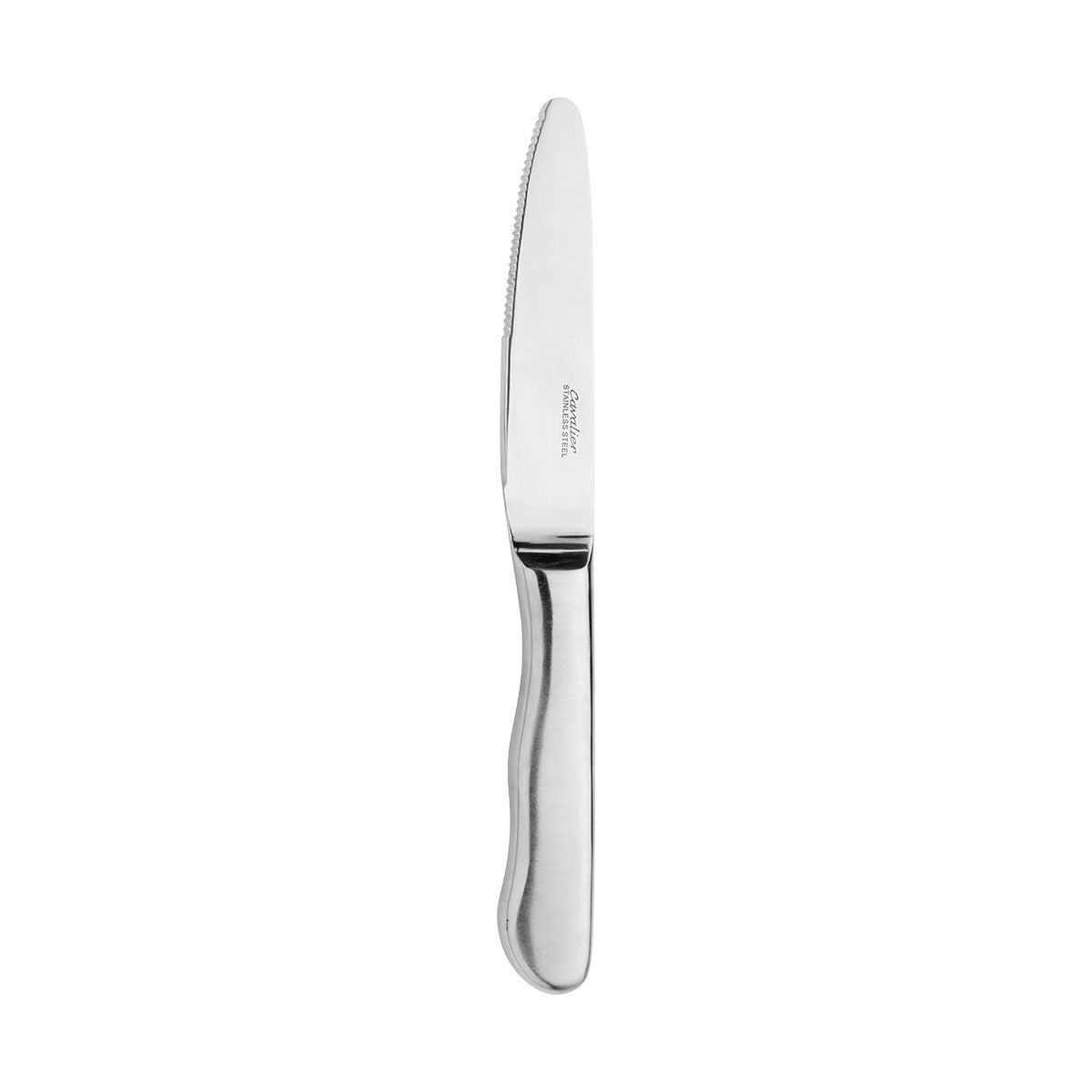 Cavalier Steak Knife - Round Tip (125mm - Silver) (12 Pack)
