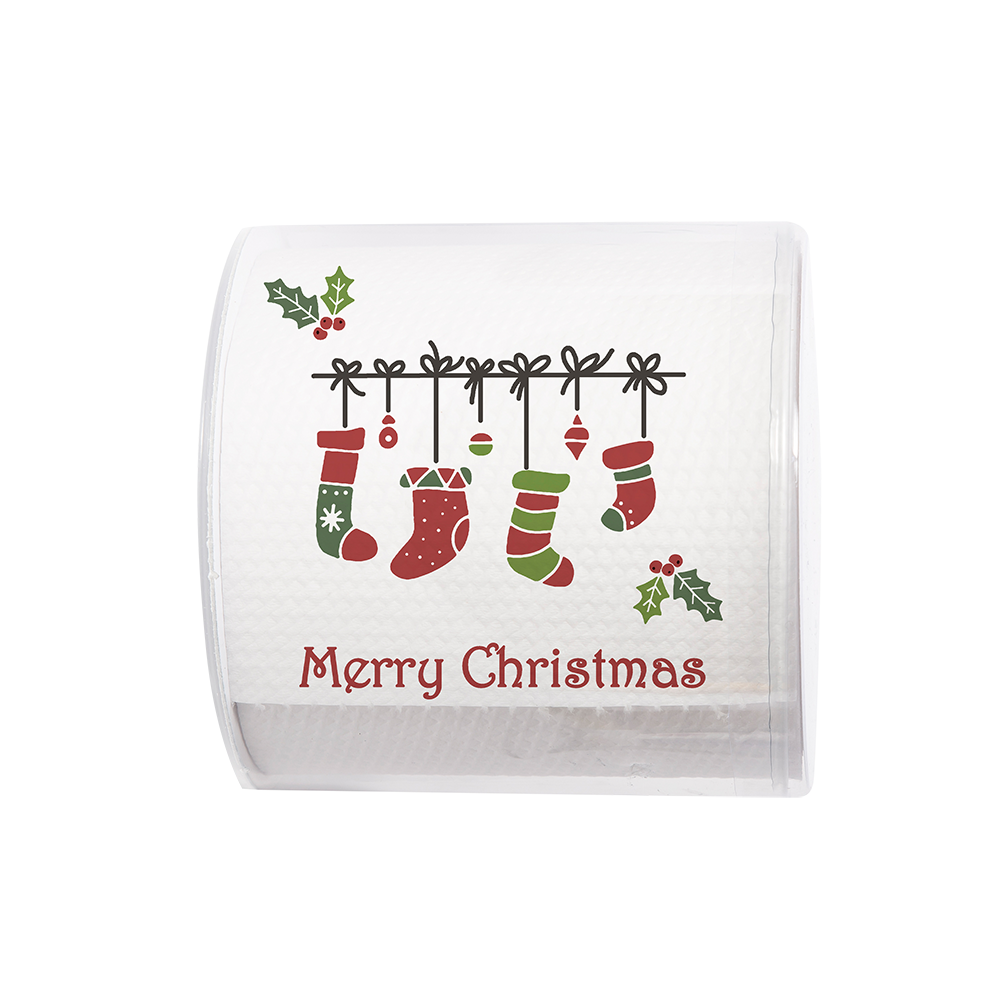 Paper+Design Christmas Toilet Paper - Xmas Stockings