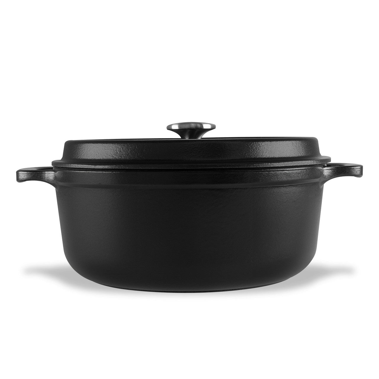 Chasseur Gourmet Round French Oven 26cm/5L - Satin Black