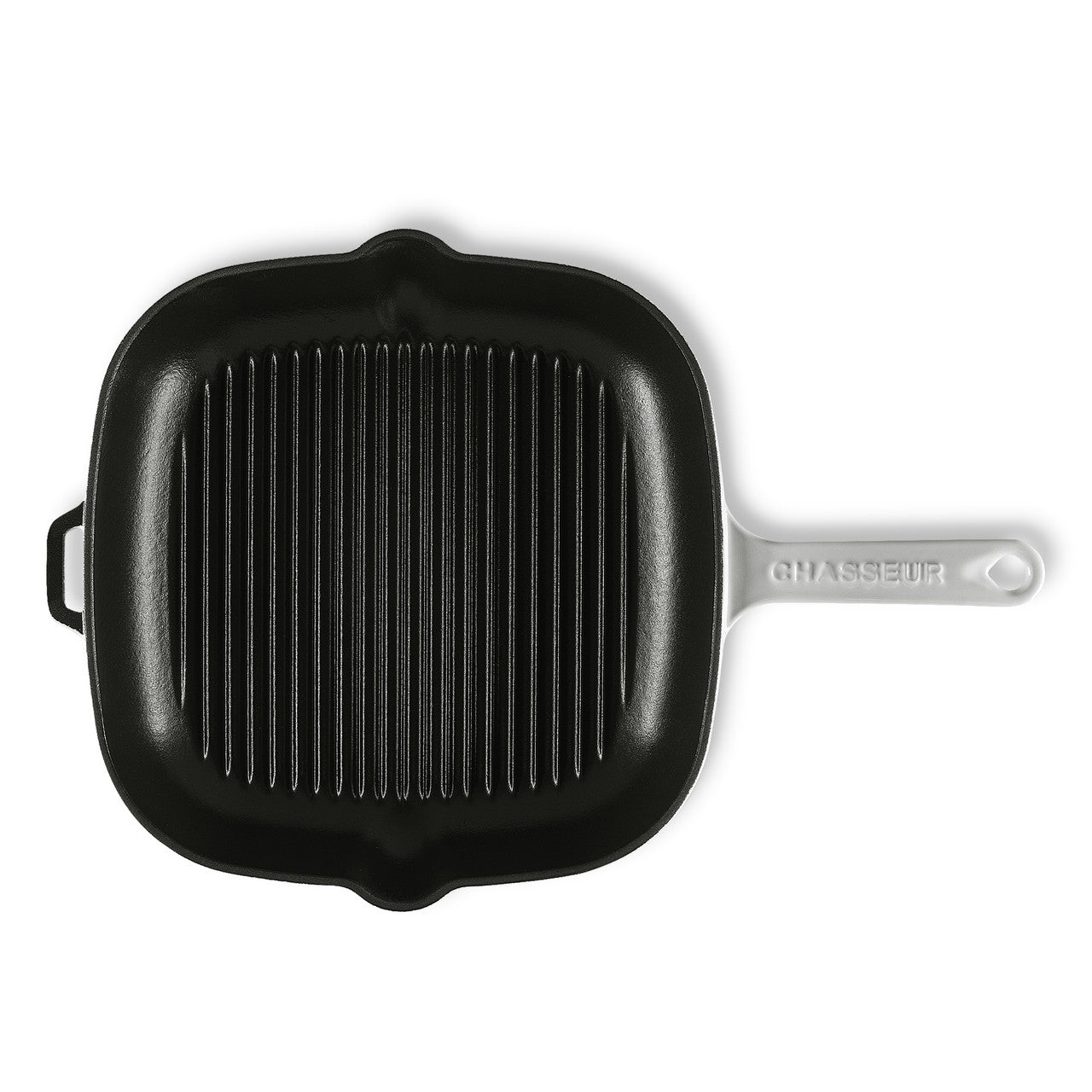 Chasseur Square Grill 25cm - White