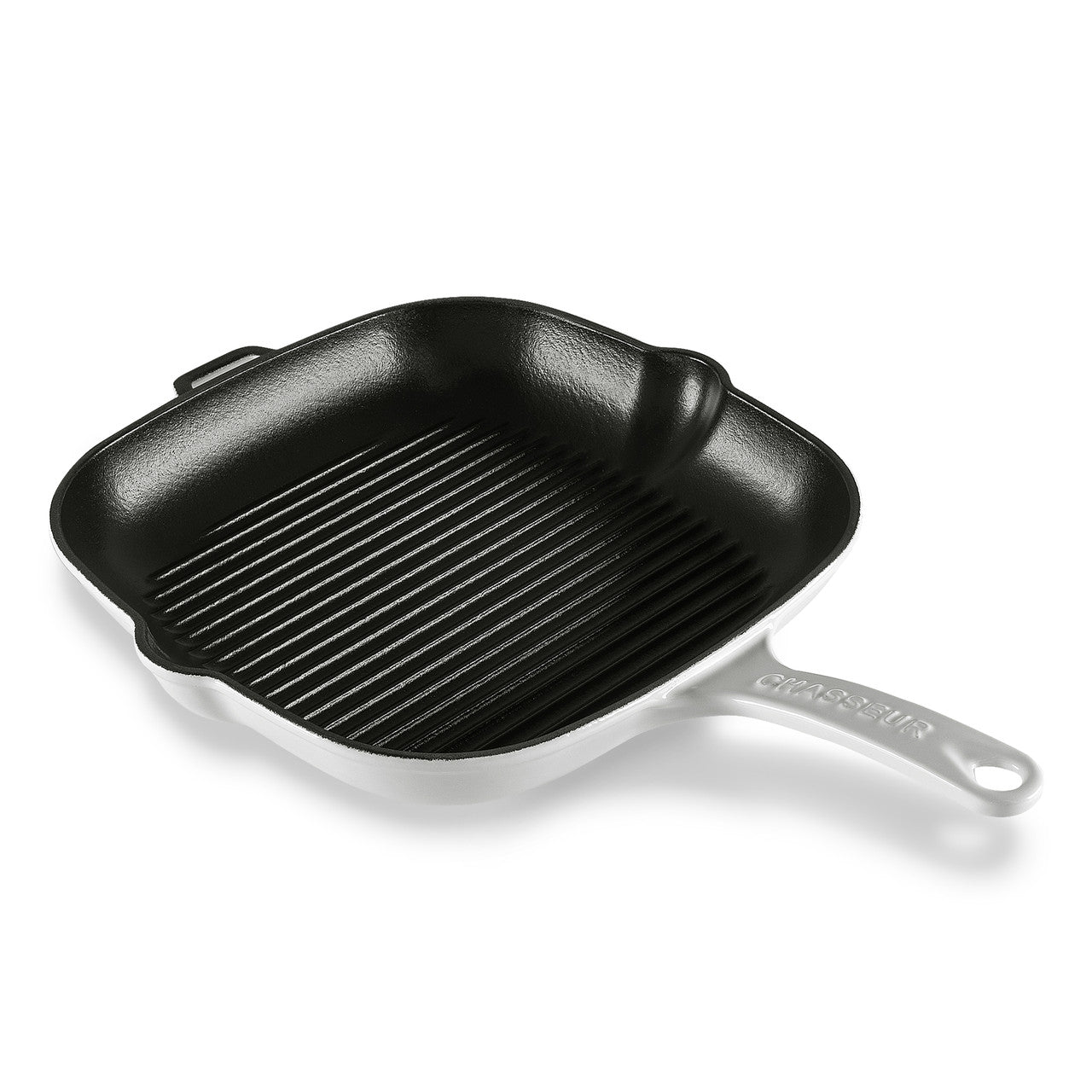 Chasseur Square Grill 25cm - White