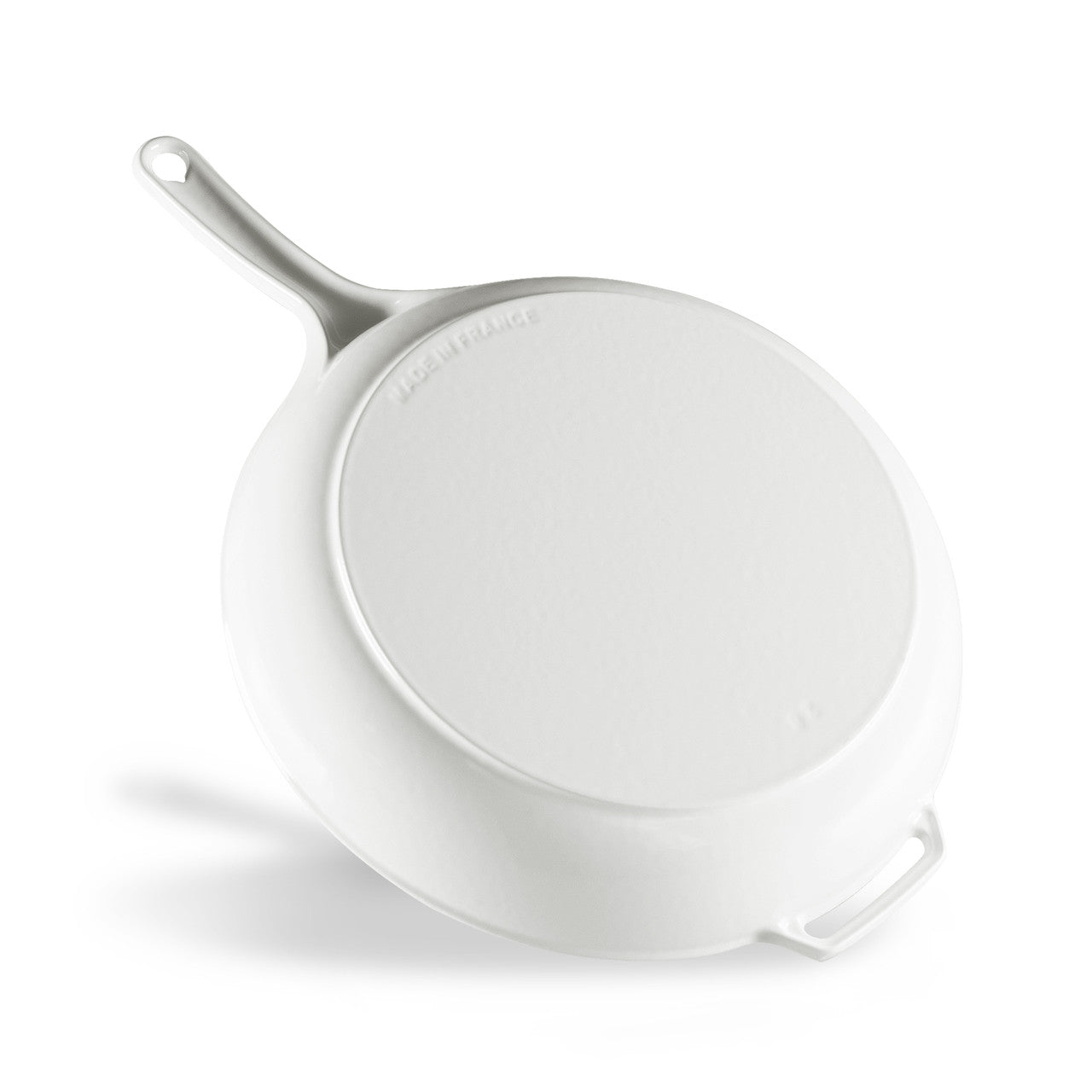 Chasseur Fry Pan 28cm with Cast Handle - Brilliant White