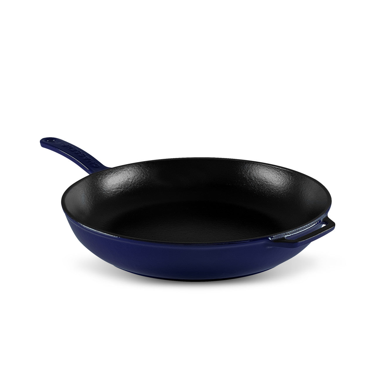 Chasseur Fry Pan with Cast Handle 28cm - French Blue