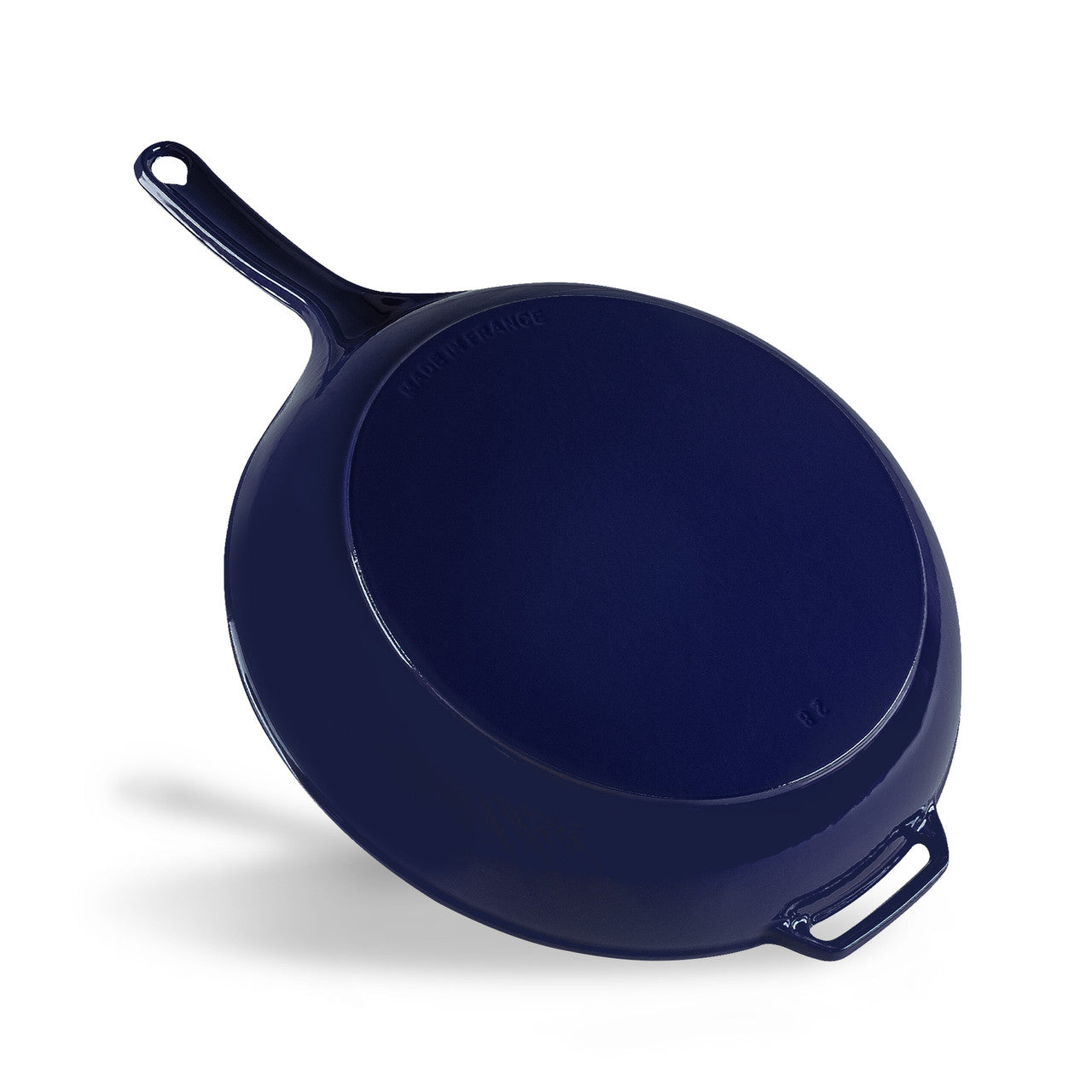 Chasseur Fry Pan with Cast Handle 28cm - French Blue