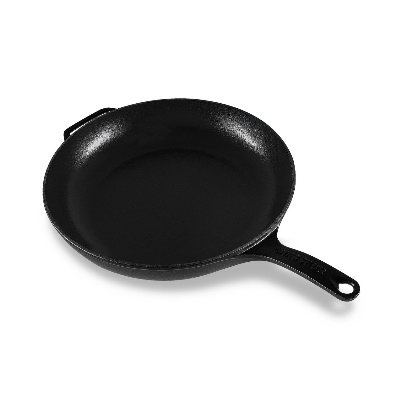 Chasseur Fry Pan 28cm with Cast Handle - Matte Black