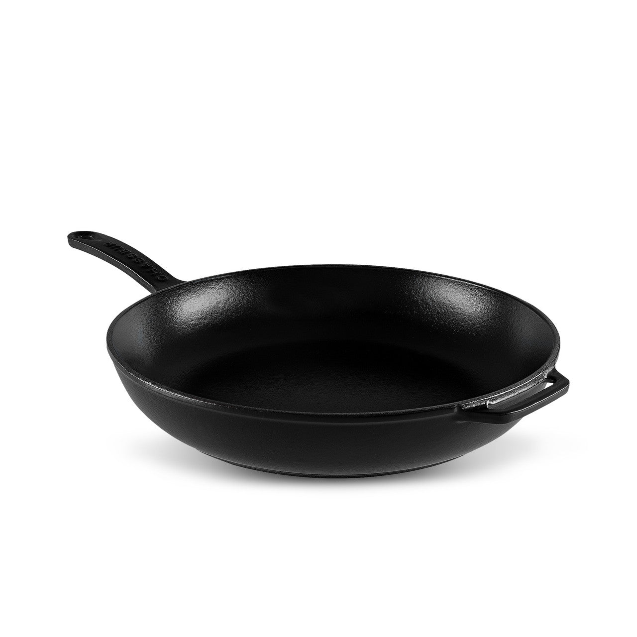 Chasseur Fry Pan 28cm with Cast Handle - Matte Black