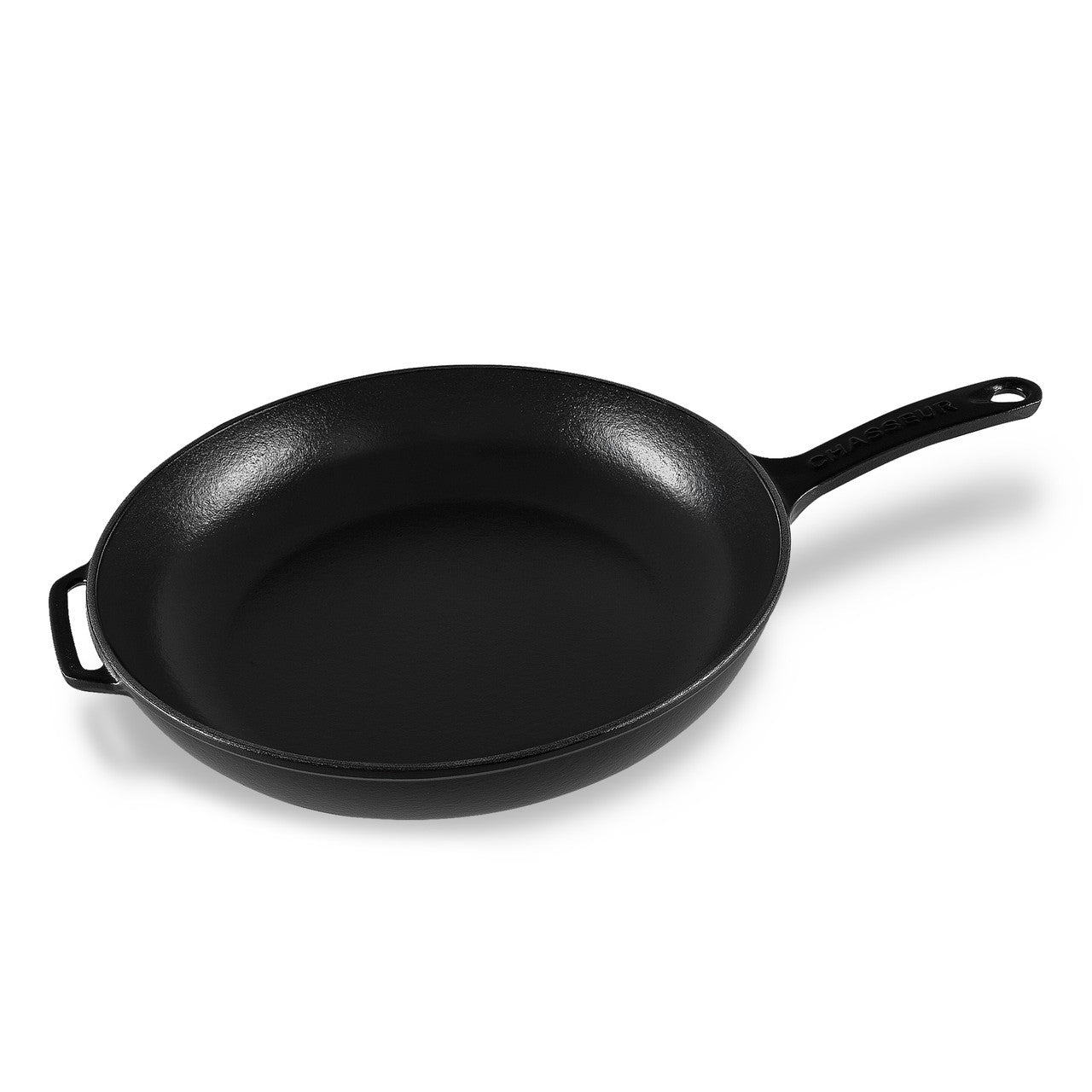 Chasseur Fry Pan 28cm with Cast Handle - Matte Black