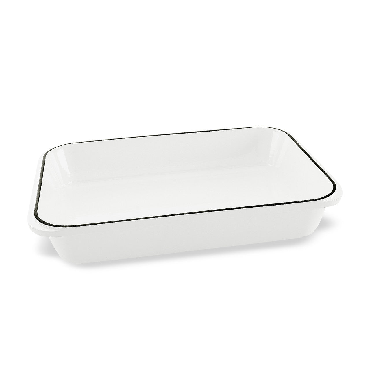 Chasseur Rectangular Roasting Pan 40 x 26cm - Brilliant Wht - Brilliant White