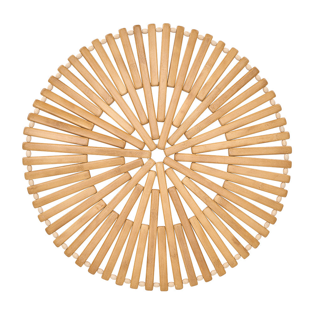 Annabel Trends Bamboo Placemat White