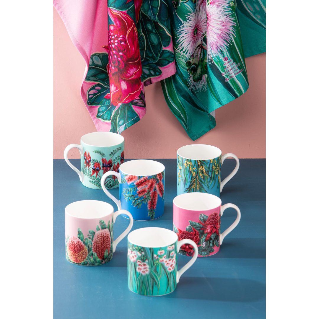 Ashdene Native Flora Bottle Brush Mug