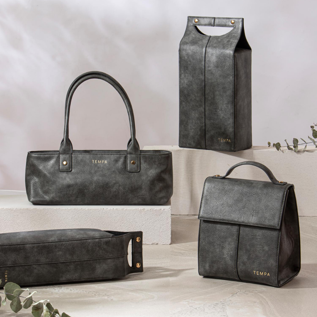 Tempa Harley Charcoal Lunch Bag