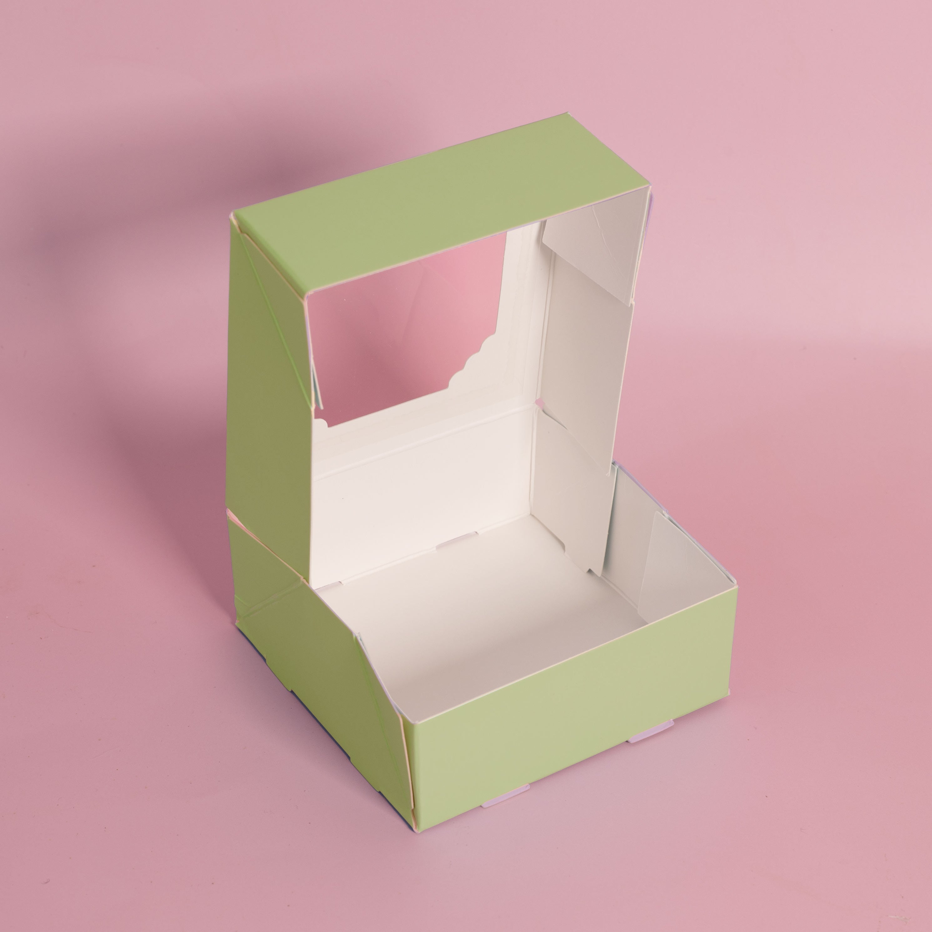 Papyrus Scalloped Small Treat Box Mixed Colours 5 Pack