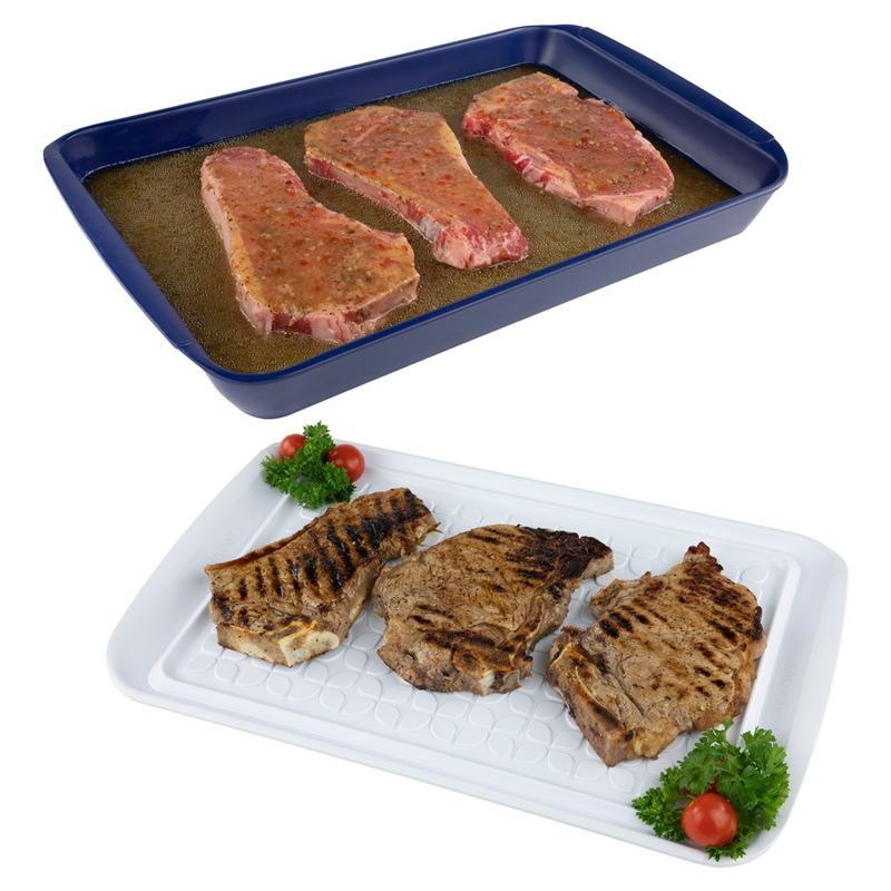 Tovolo Large Marinade Tray Set