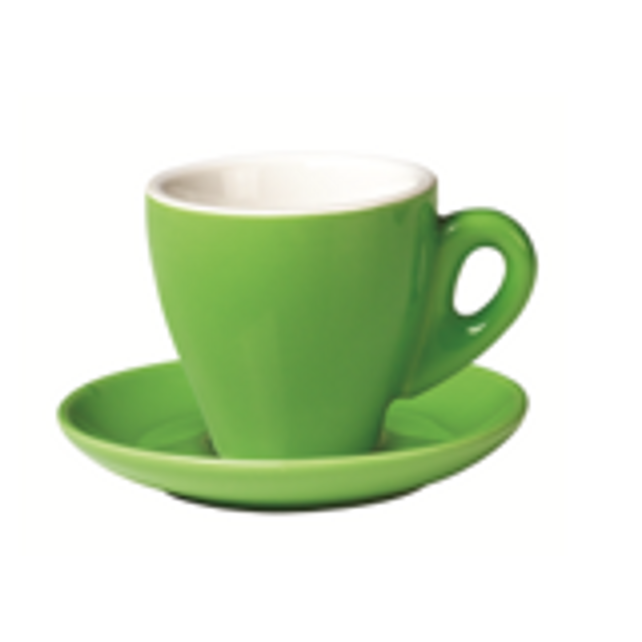 Incasa Espresso Cup Green (90ml) 6 Pack