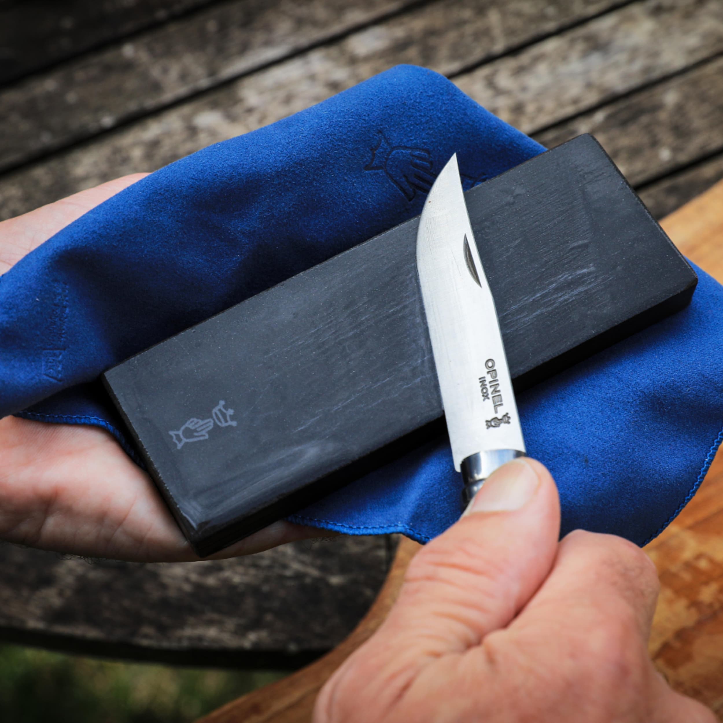 Opinel Large Natural Sharpening Stone 14cm